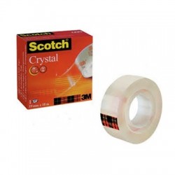 Scotch taśma samoprzylepna "Crystal" 19 mm