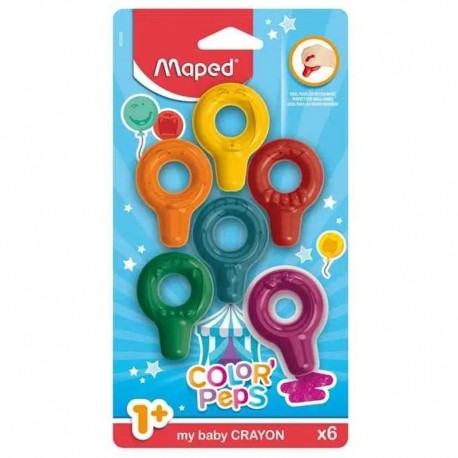 Kredki plastikowe "Color Peps Baby" Maped 863806