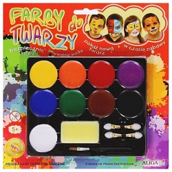 Farby do malowania twarzy Aliga FA-009