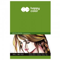 Blok artystyczny "Rysunek" A5/15k Happy Color