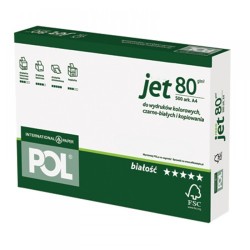 Papier  ksero "Pol-Jet" A-4/500 80g