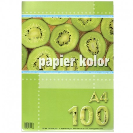 Papier ksero jasnoniebieski A4/100k Kreska 