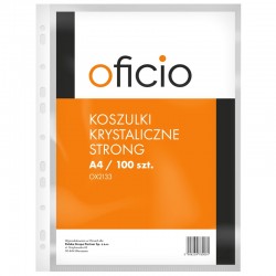 Obwoluty krystaliczne strong A4/100 Oficio OX-2133