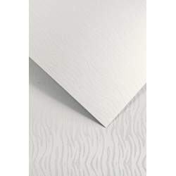 Karton ozdobny standard A4/200g "Pacific biały" Galeria Papieru 204001