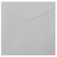 Koperty ozdobne kwadratowe KW160/10szt "Pearl srebrny" 150g Galeria Papieru 280366