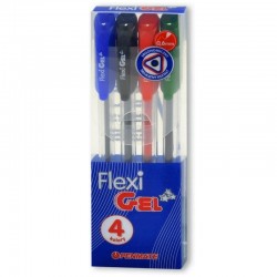 Długopisy żelowe 4 Penmate Flexi Gel TT-8504