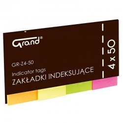 Zakładki indeksujące papierowe Grand GR-Z4-50