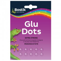 Kropelki klejące  Bostik Glu Dots Extra Strong 64 sztuki