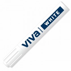 Marker permanentny biały Viva RTP230