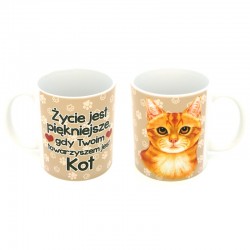 Kubek z Twoim Pupilem "Kot"