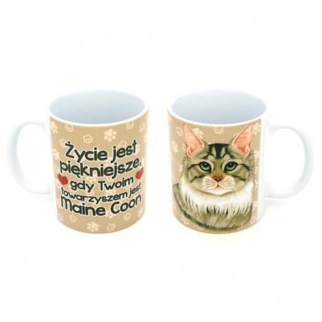 Kubek z Twoim Pupilem "Maine Coon" Kubek z Twoim Pupilem "Maine Coon"