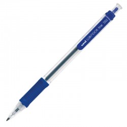 Długopis automatyczny Uni Laknock Fine SN-101 Blue
