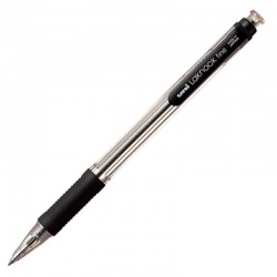Długopis automatyczny Uni Laknock Fine SN-101 Black