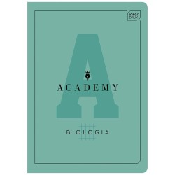 Zeszyt przedmiotowy A5/60k "Biologia" Interdruk Academy