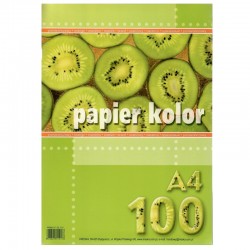 Papier ksero pomarańczowy A4/100k Kreska 