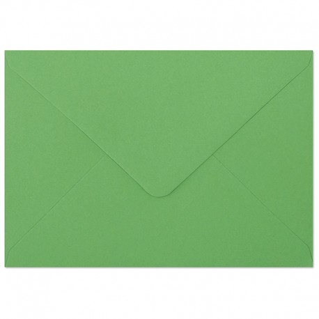 Koperty ozdobne B6/10szt "Gładki zielony" 150g Galeria Papieru 280851
