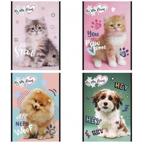 Notatnik A6/50k kratka Unipap My Little Friend