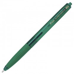 Długopis automatyczny olejowy Pilot Super Grip G Green