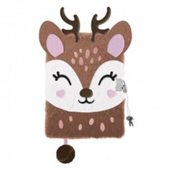 Pamiętnik włochacz 3D A5/96k St.Majewski Deer