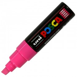 Marker z farbą plakatową Uni Posca PC-8K Pink