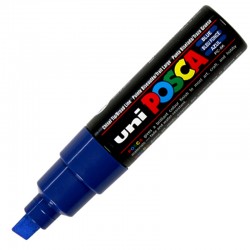 Marker z farbą plakatową Uni Posca PC-8K Blue