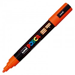 Marker z farbą plakatową Uni Posca PC-5M Orange