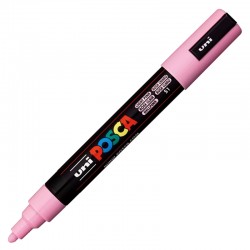 Marker z farbą plakatową Uni Posca PC-5M Light Pink