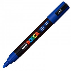 Marker z farbą plakatową Uni Posca PC-5M Blue
