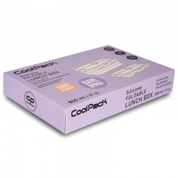 Śniadaniówka silikonowa składana Cool Pack Powder Purple Z12648