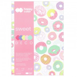 Blok kreatywny "Deco Sweet" A4/20k Happy Color