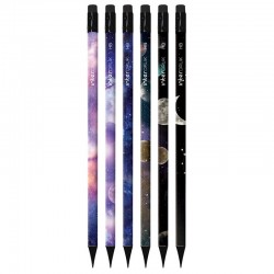 Ołówek z gumką Interdruk Galaxy