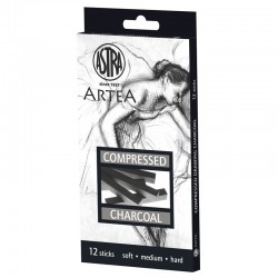 Węgiel rysunkowy prasowany Astra 12