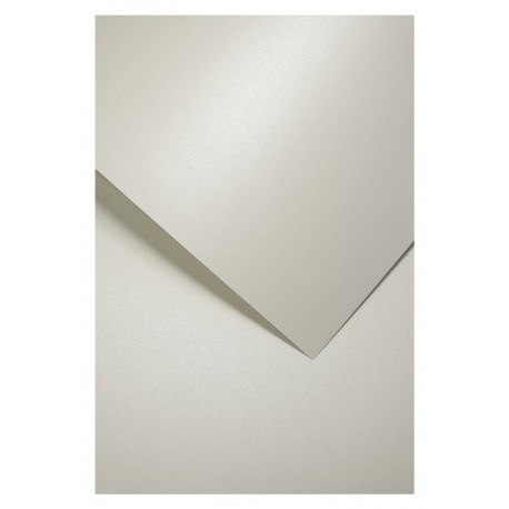 Karton ozdobny premium A4/220g "Millenium biały" Galeria Papieru 200703