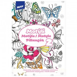 Kolorowanka antystresowa "Motyle" MFP 5301180