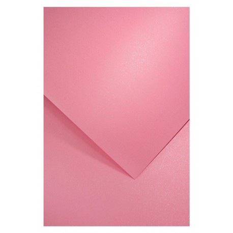 Karton ozdobny A4/200g "Mika różowy" Galeria Papieru 202709