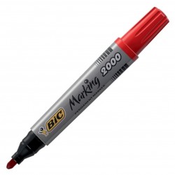 Marker permanentny Bic Ecolution 2000 Red