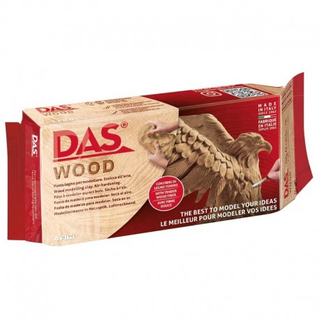 Glina samoutrwardzalna drewnopodobna Das Wood 350g