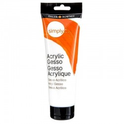 Podkład gruntujący biały Daler-Rowney Simply Acrylic Gesso 250ml