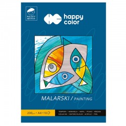 Blok malarski A4/10 Happy Color