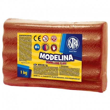 Modelina czerwona Astra 1 kg Modelina czerwona Astra 1 kg