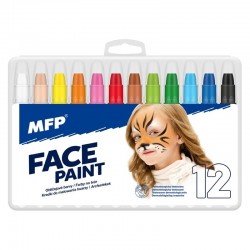 Kredki do malowania twarzy x12 MFP Paper 6330539
