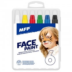 Kredki do malowania twarzy x6 MFP Paper 6330538