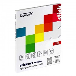 Etykiety samoprzylepne białe 70x16,9 mm Grand 007