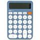 Kalkulator biurowy Deli M124 Blue