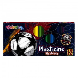 Plastelina szkolna x12 Colorino - Football 21764PTR