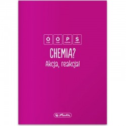 Zeszyt przedmiotowy A5/60k "Chemia" Herlitz Soft Touch