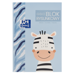 Blok rysunkowy biały A2/20k Oxford Kids