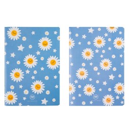 Zeszyt A5 linia podwójna kolorowa Cool Pack Daisy Sun