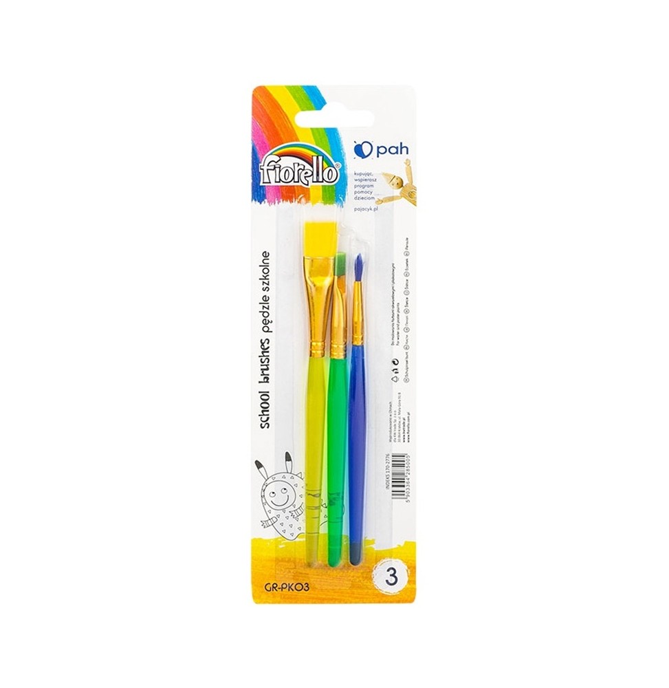 Pędzle Fiorello GR-PK03
