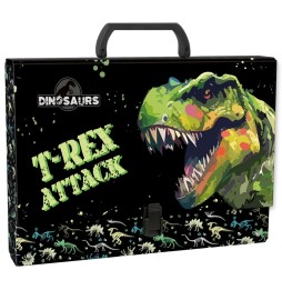 Teczka z rączką A4 Derform Dinosaurs